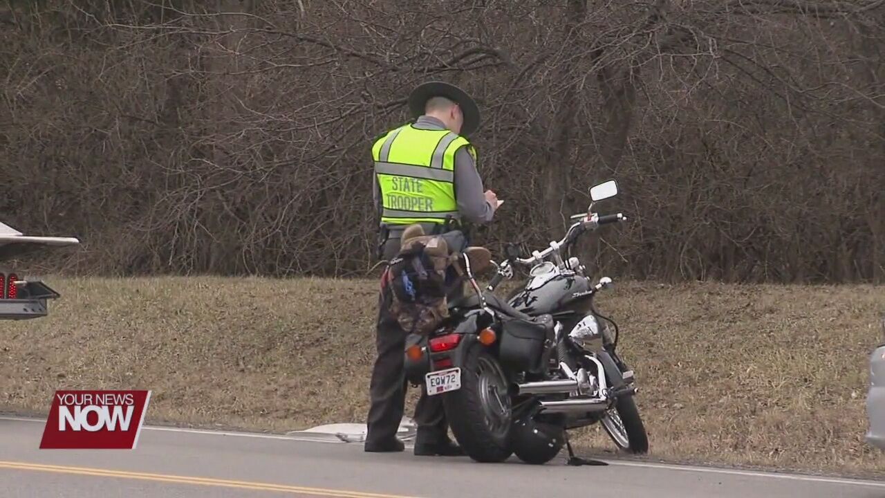 Ohio Highway Patrol reminds drivers to be aware of motorcyclists as spring approaches